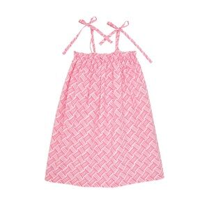 The Beaufort Bonnet Company Lainey’s Bal Harbor Basket Weave Dress - Size 8